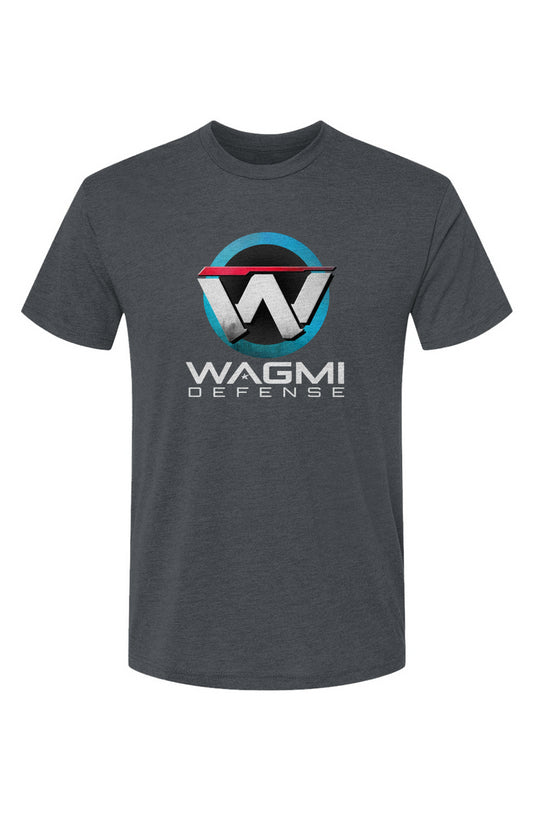 WAGMI DEFENSE 2025 Logo Triblend Short Sleeve Crew