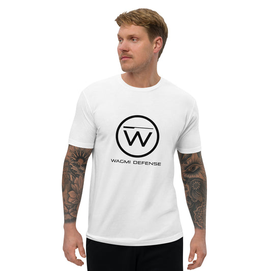 WAGMI Defense BLACK AND WHITE Short Sleeve T-shirt