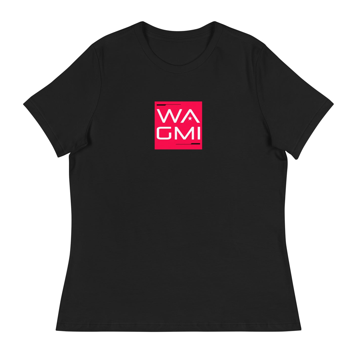 Women's Relaxed T-Shirt RED SQUARE LOGO